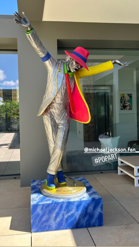 Skulptur "Michael Jackson"