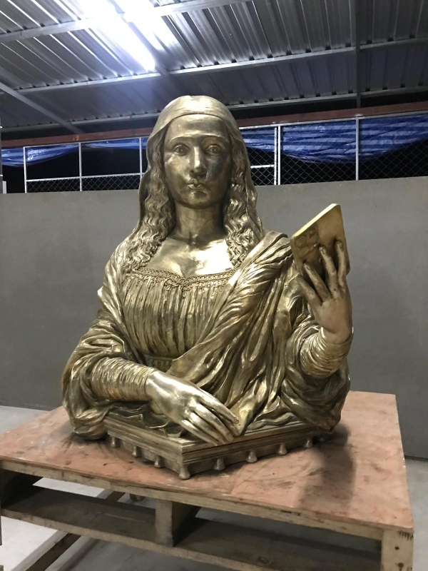 Skulptur "Mona Lisa"